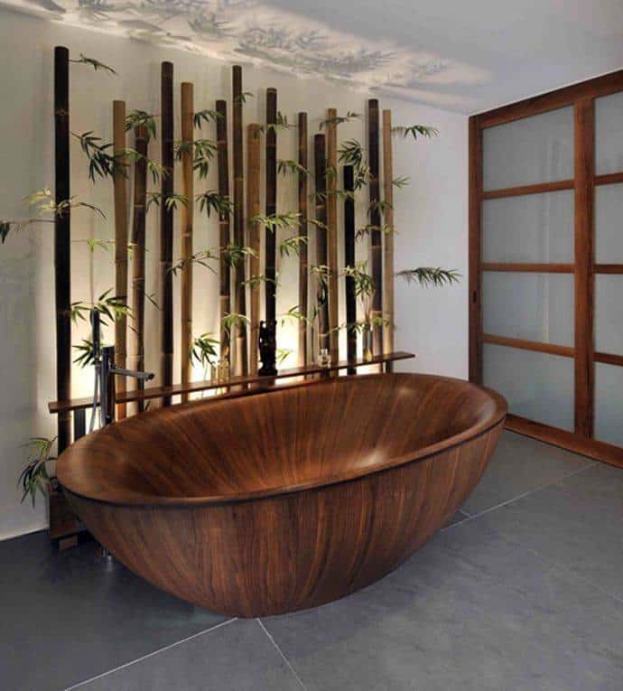 Banyo ve aksesuarlarda bambu dekorasyonu önerileri
