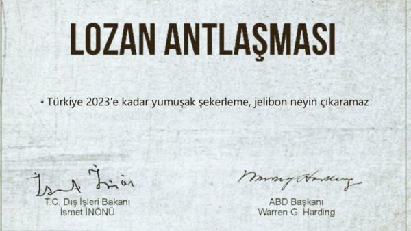 2022 gitti, “Lozan’ın gizli maddeleri” efsanesi bitti