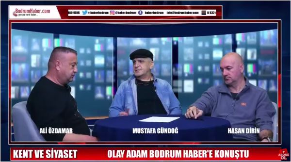 Olay Adam Bodrum Haber’e Konuştu. “Ben rüşvet almaktan atılmadım”