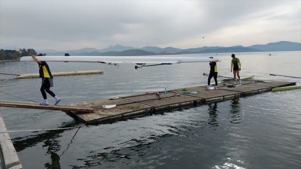 Akdeniz Kupası Kürek Yarışları, Köyceğiz Gölü’nde gerçekleştirildi
