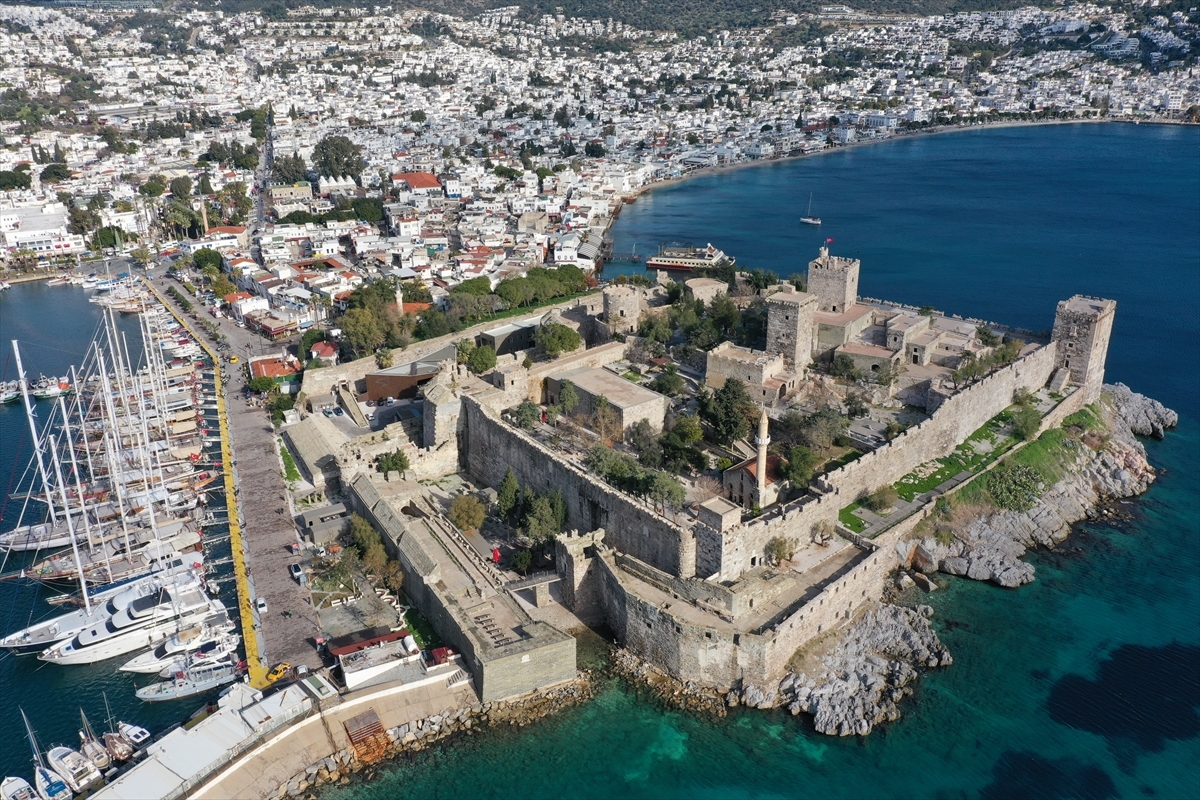 Bodrum Kalesi’ni 2022’de 324 bin kişi ziyaret etti