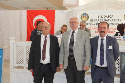 Datça Esnaf ve Sanatkarlar Kredi ve Kefalet Kooperatifi Başkanı Esat Deniz yeniden seçildi