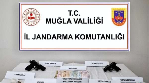 Bodrum’da uyuşturucu operasyonunda 5 zanlı yakalandı