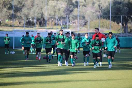 Bodrumspor, ertelenen Eyüpspor maçı hazırlıklarına başladı