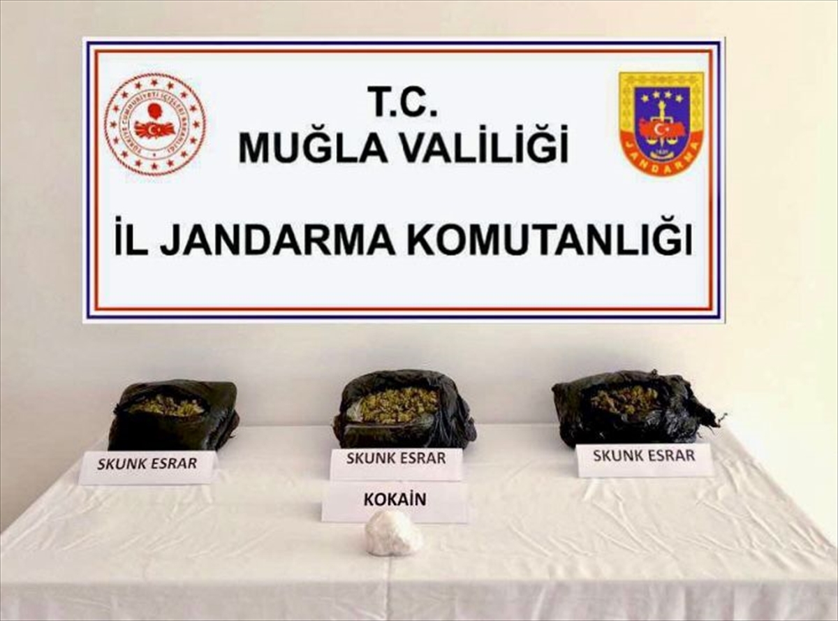 Bodrum’da yolcu otobüsünde uyuşturucu ele geçirildi