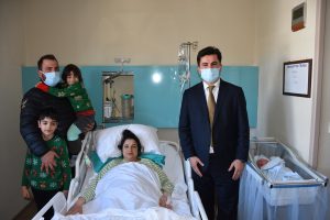 Depremzede kadın Muğla’da doğum yaptı