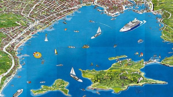 Marmaris’in turistik haritası çıkarıldı