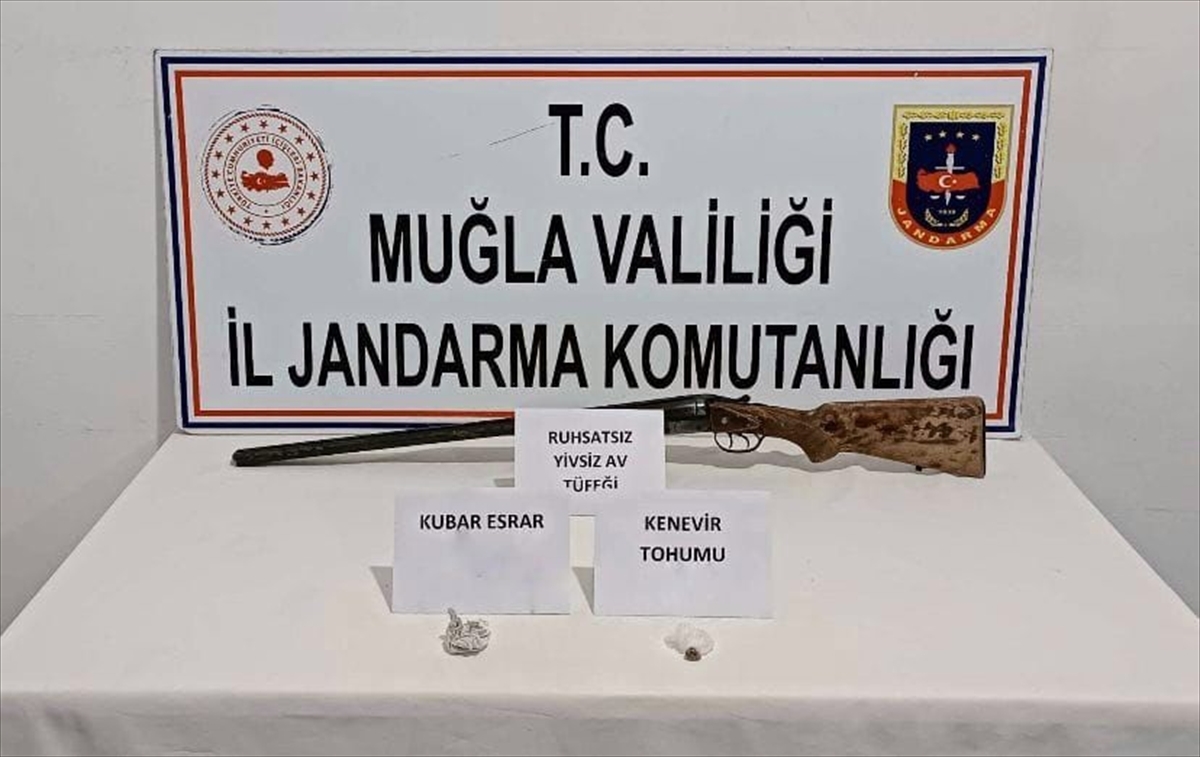 Muğla’da uyuşturucu operasyonunda 2 şüpheli yakalandı