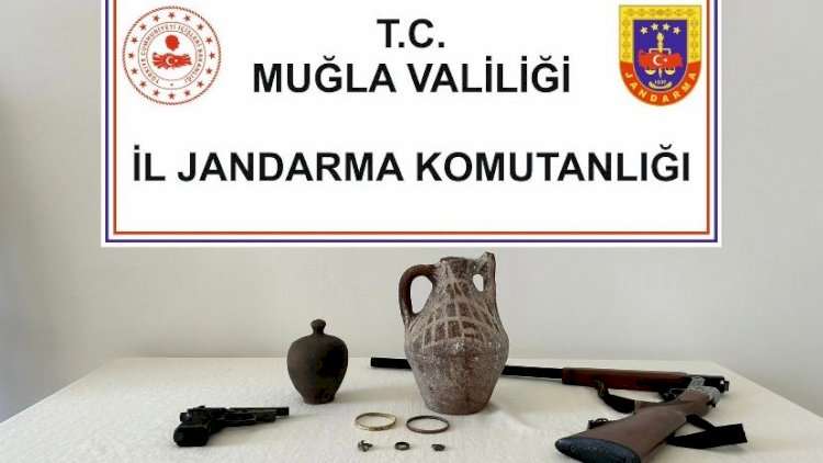 Tarihi eser kaçakçılığı operasyonunda 2 şüpheli yakalandı