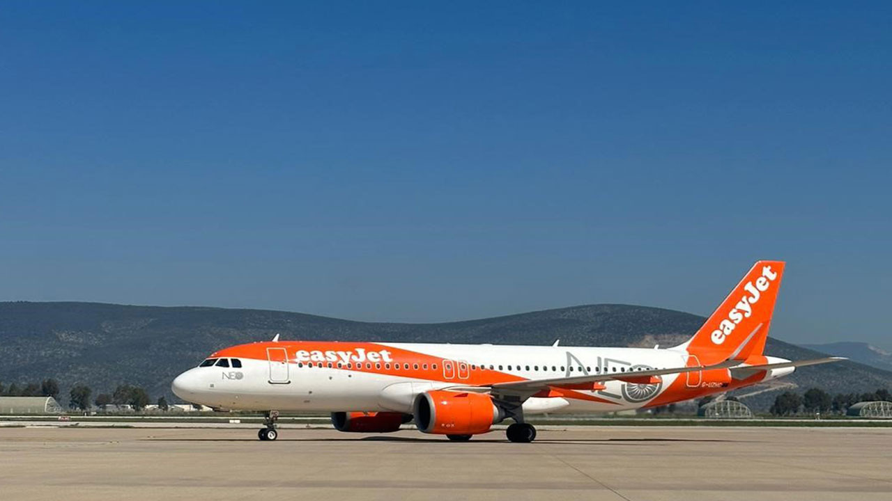 Milas-Bodrum Havalimanı sezonun ilk dış hat uçuşunu karşıladı