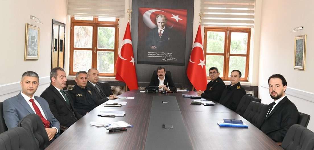 Muğla’da bayram tedbirleri toplantısı gerçekleştirildi
