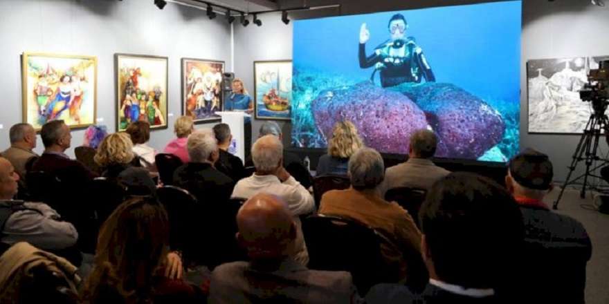 “Bodrum’un Derin Mavisi” kitabı tanıtıldı