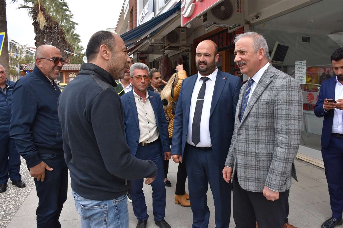 AK Parti Muğla Milletvekili Adayı Mete, Datça’da seçim çalışması yaptı
