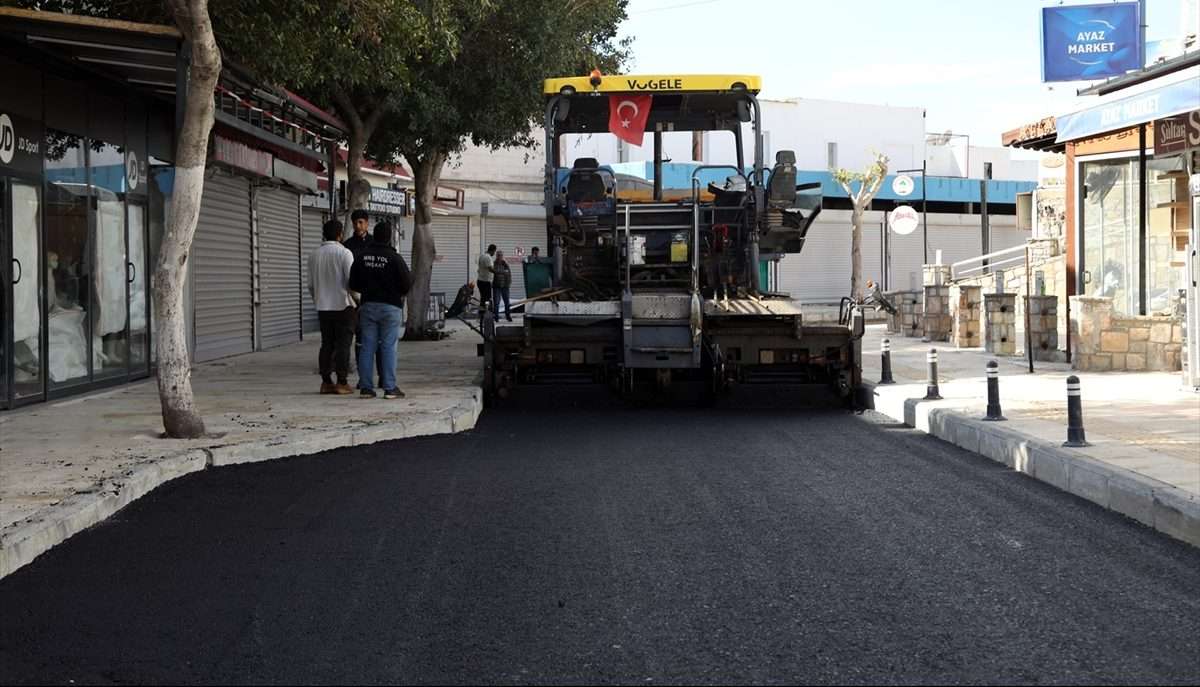Bodrum’da altyapı çalışmaları sürüyor
