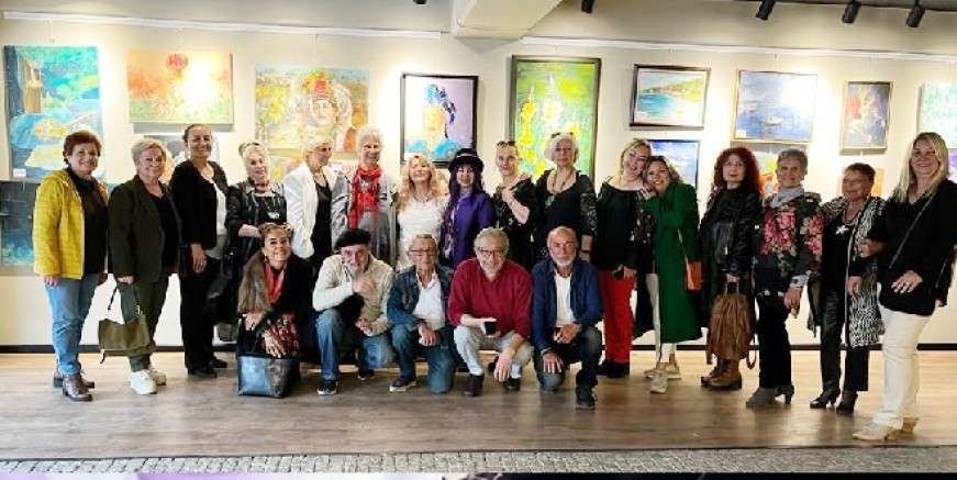 Bodrumlu sanatçıların eserleri depremzede çocuklara atölye olacak