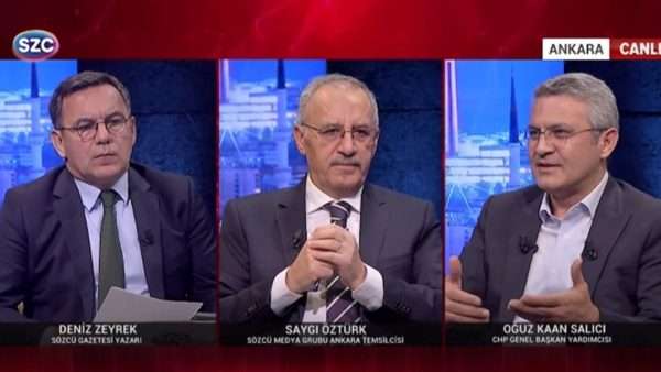CHP’li Salıcı, Sadullah Ergin eleştirilerine SÖZCÜ TV’de yanıt verdi