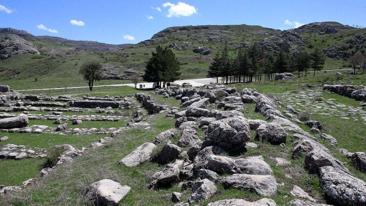 Hattuşa’da doğa ilkbaharla yeniden canlandı