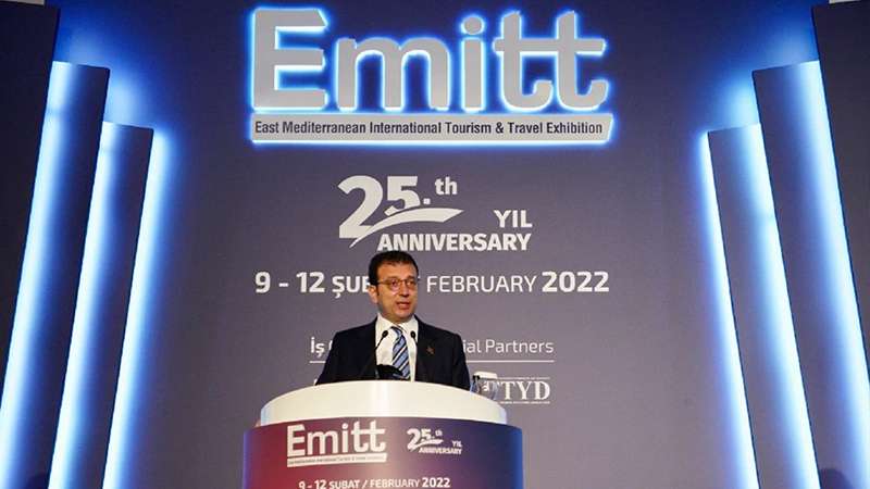 İmamoğlu EMITT açılışında konuştu: Pandemi turizm sektörünü vurdu