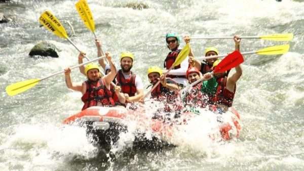 Melen Çayı’nda rafting sezonu başladı