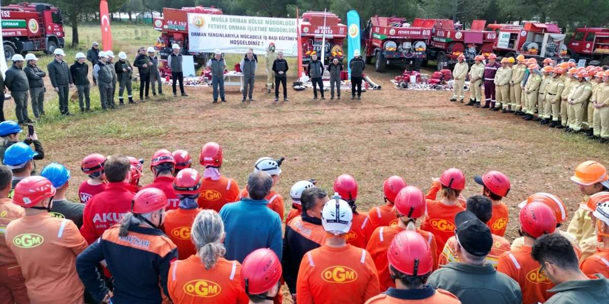 Muğla’da “alev savaşçıları”nın olası yangınlara karşı hazırlıkları sürüyor