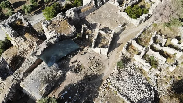 Muğla’daki Beçin Antik Kenti’nde kazı çalışmaları devam ediyor