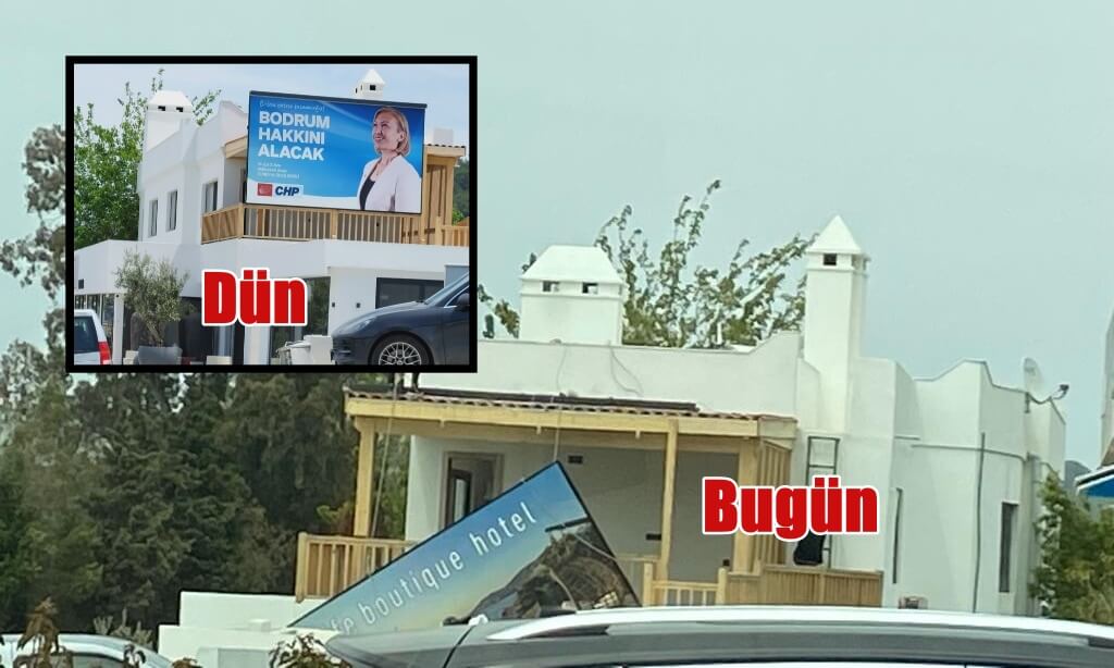 O Afiş Kalktı, Kaçak Yapı Devam Ediyor