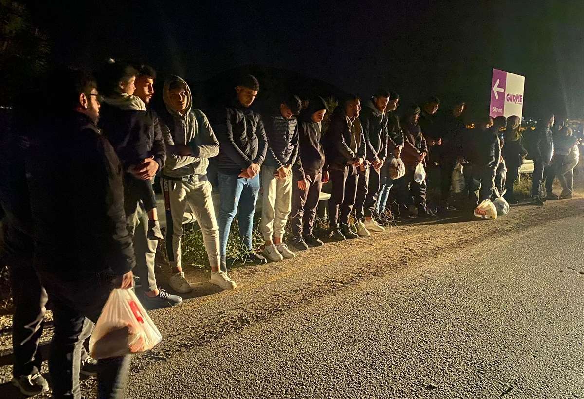 Bodrum’da 22 düzensiz göçmen yakalandı