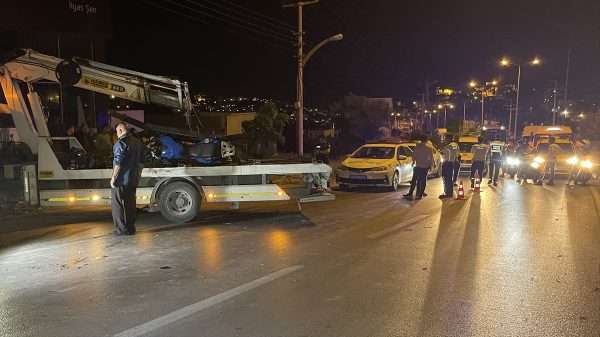 Bodrum’da aydınlatma direğine çarpan motosikletin sürücüsü öldü