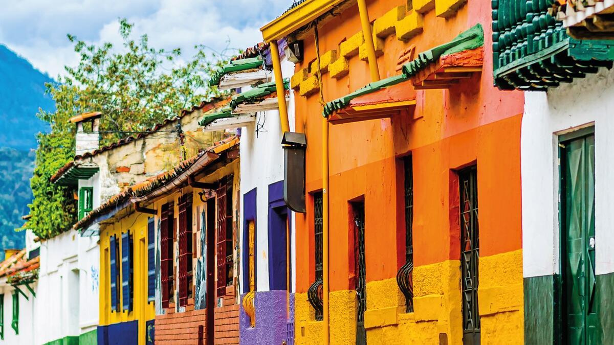 Grafiti dolu sokakları, enfes kahvesiyle Bogota