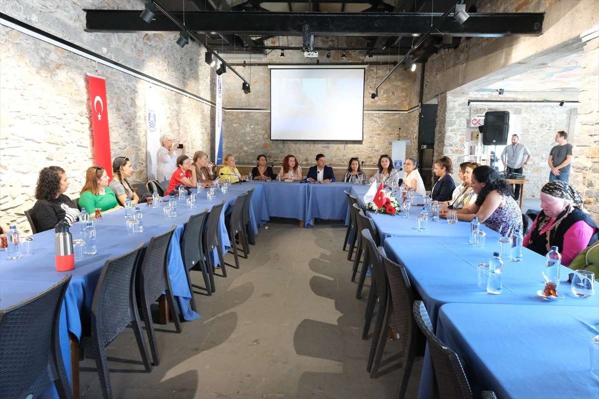 Hatay’dan 15 deprem mağduru kadın Bodrum’da ağırlandı