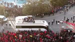 İmamoğlu’nun Erzurum mitingine saldırı