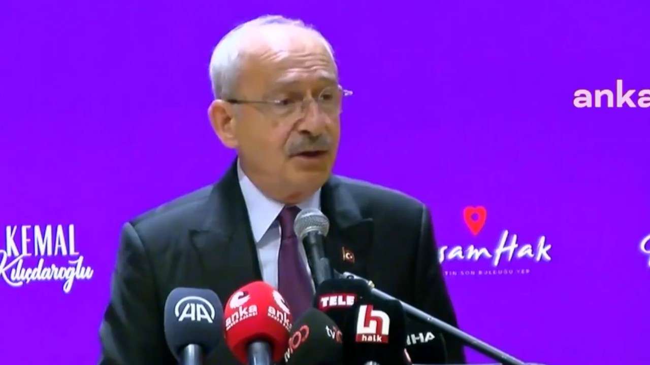 Kılıçdaroğlu: Sözüm var, hiçbir kadını bir erkeğe muhtaç etmeyeceğim