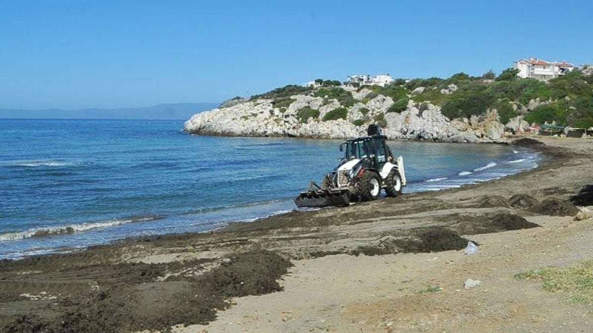 Seferihisar’ın plajları yaza hazırlanıyor