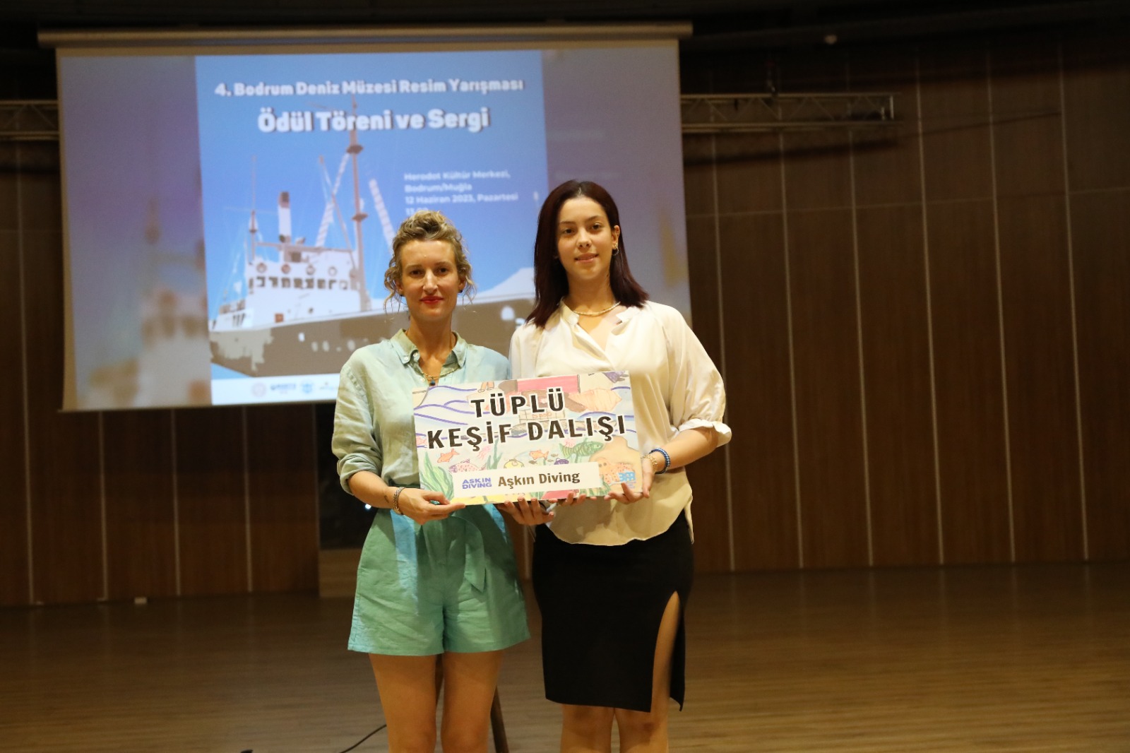 Bodrum Deniz Müzesi Çocuk Resim Yarışması’nın Kazananları  Ödüllerini Aldı