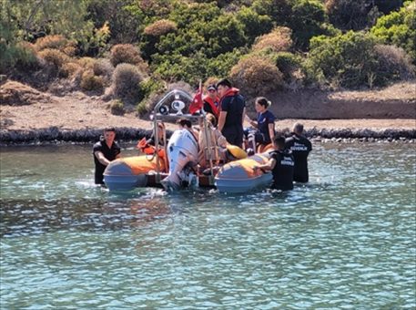 Bodrum’da adada yaralanan kişiye tıbbi tahliye