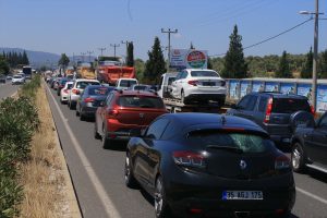 Bodrum’da bayram yoğunluğu yaşanıyor