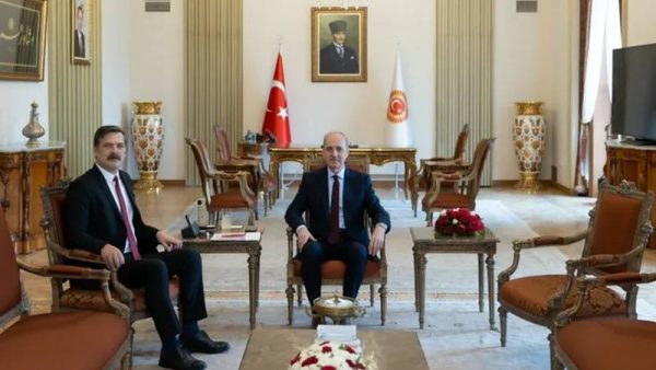 Erkan Baş’tan Numan Kurtulmuş’a ‘Can Atalay’ ziyareti
