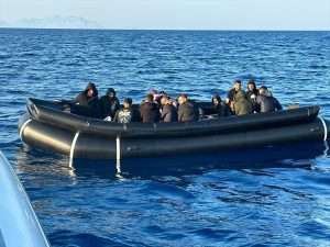 Muğla açıklarında 31 düzensiz göçmen kurtarıldı