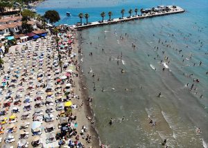 Muğla sahillerinde bayramın ikinci gününde de yoğunluk yaşandı