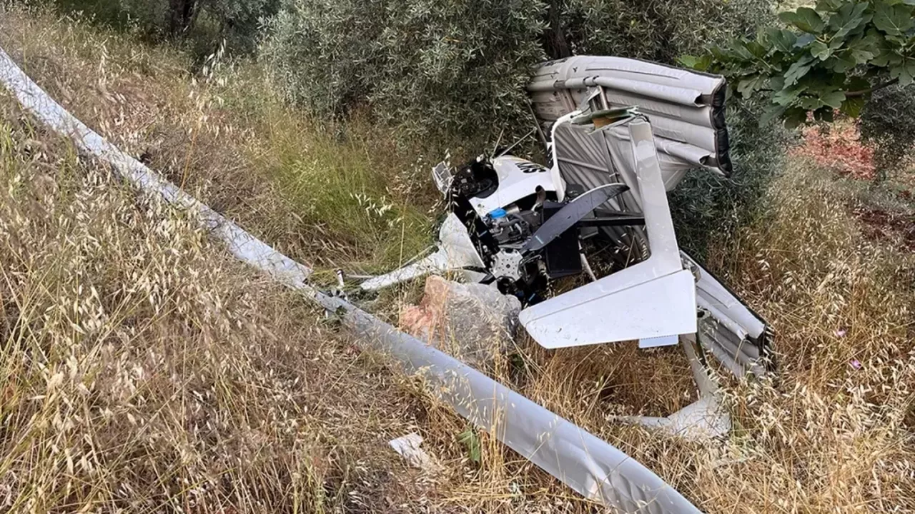 Muğla’da cayrokopterin düşmesi sonucu 2 kişi yaralandı