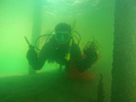 Muğla’daki İztuzu Plajı’nda deniz dibi temizliği yapıldı