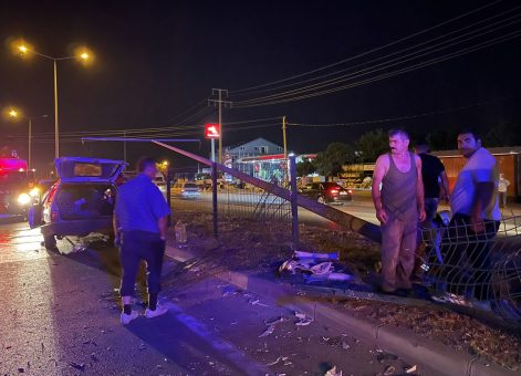 Trafik kazasında 6 kişi yaralandı