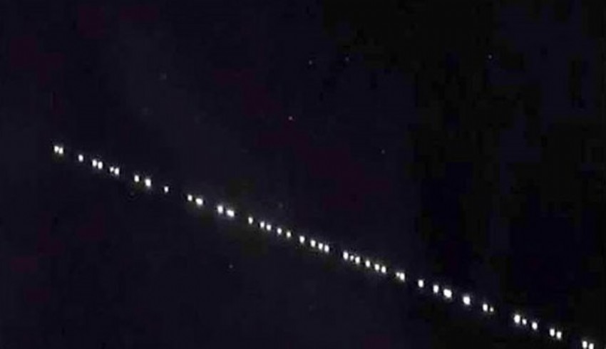 Bodrum’da Starlink uyduları görüntülendi
