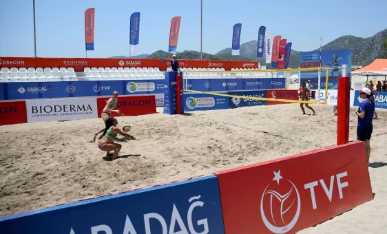 Bioderma Pro Beach Tour TVF Plaj Voleybolu Türkiye Serisi 3. etabı, Muğla’da başladı