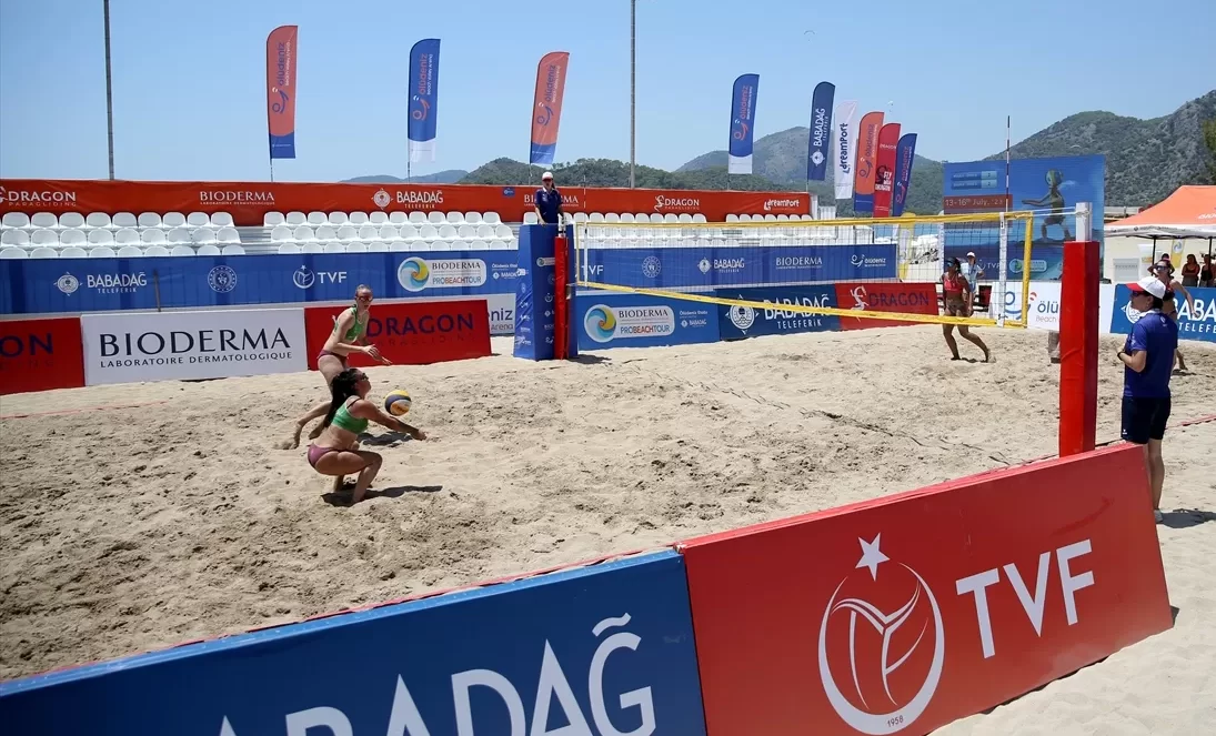Bioderma Pro Beach Tour TVF Plaj Voleybolu Türkiye Serisi 3. etabı, Muğla’da başladı