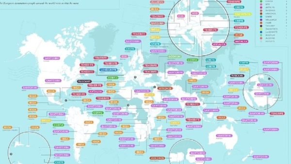 Dünyanın en popüler tatil merkezleri: Listede Türkiye’den de iki yer var