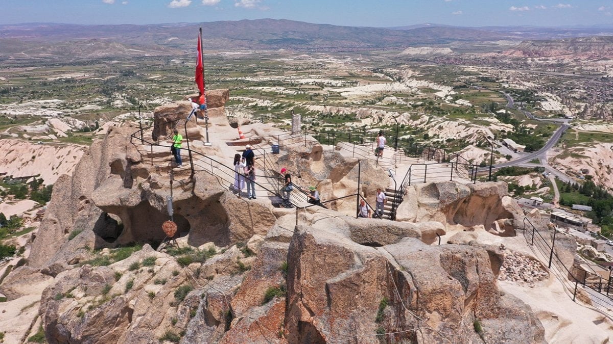 Kapadokya bayramda 140 bin kişiyi ağırladı