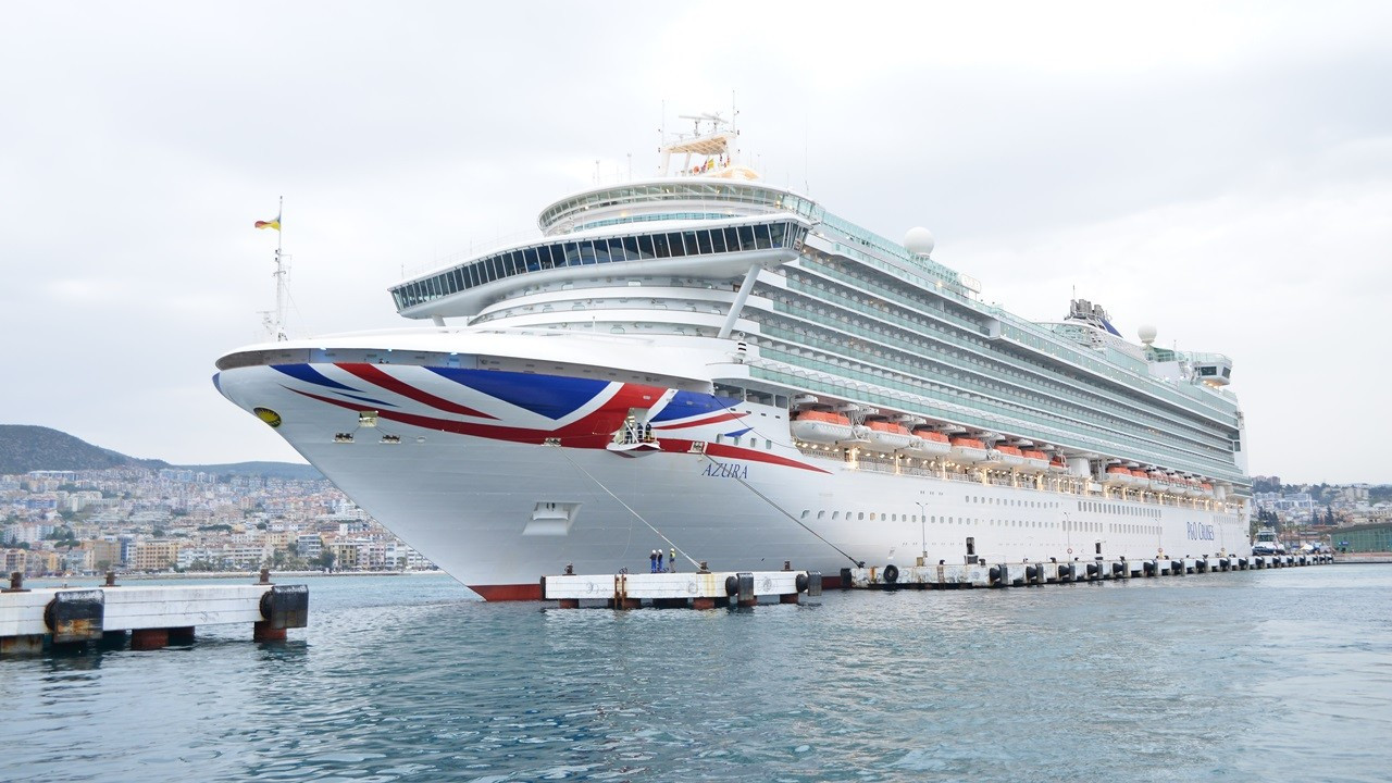 Kruvaziyer turizminin yıl sonu hedefi 1.5 milyon ziyaretçi