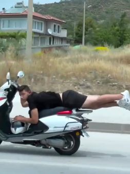 Muğla’da tehlikeli motosiklet kullanan sürücüye 21 bin 834 lira para cezası