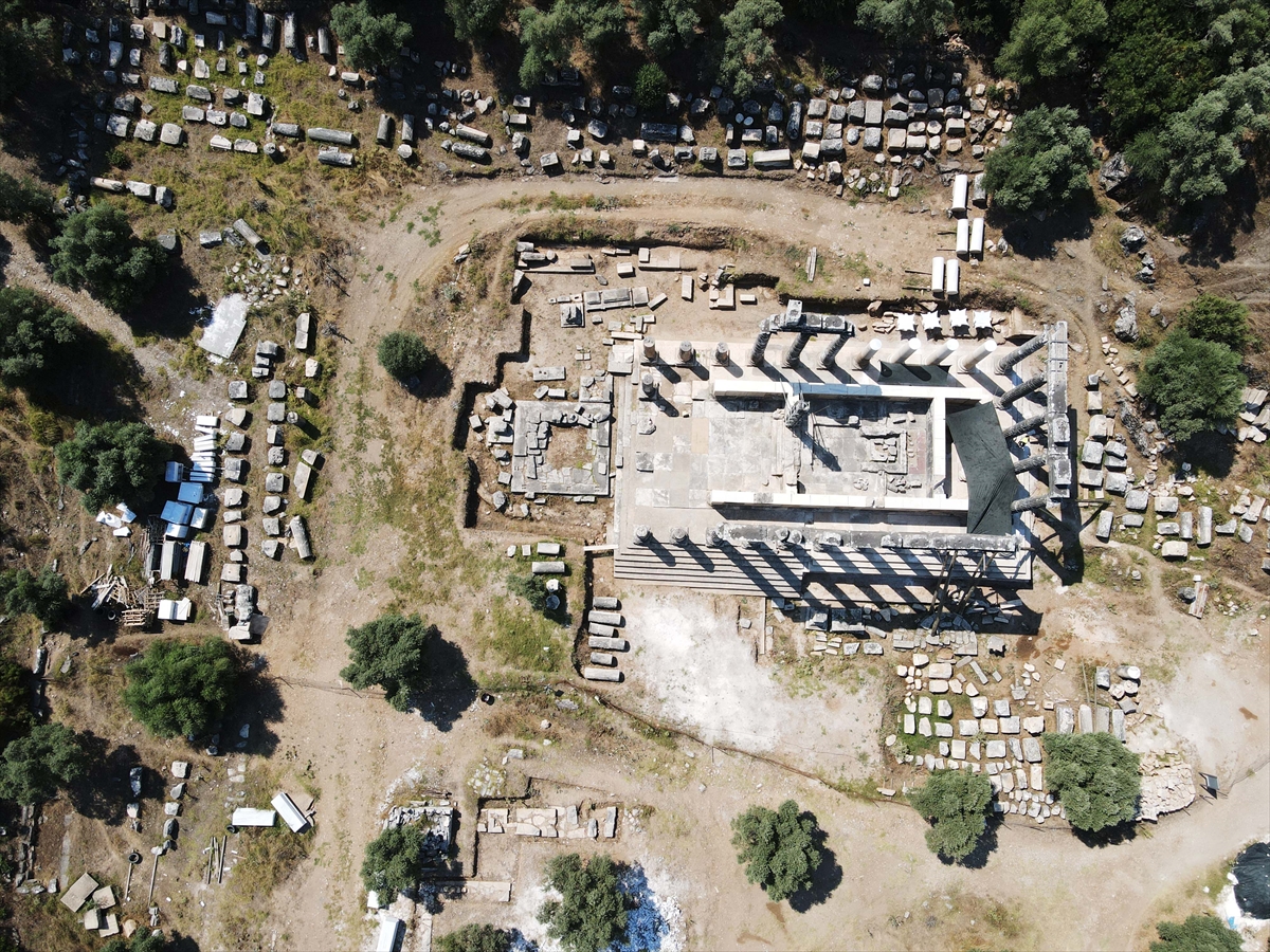 Zeus Tapınağı, dünya turizmine kazandırılıyor